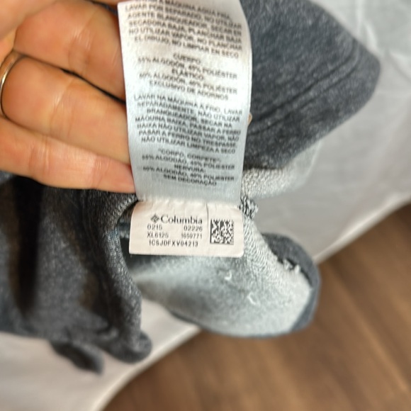 Columbia Cowl Neck Grey Pullover Womens XL - Picture 7 of 10